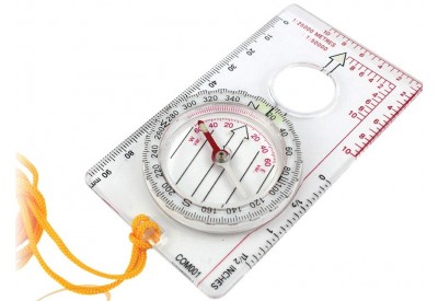 Yellowstone Orienteering Map Compass